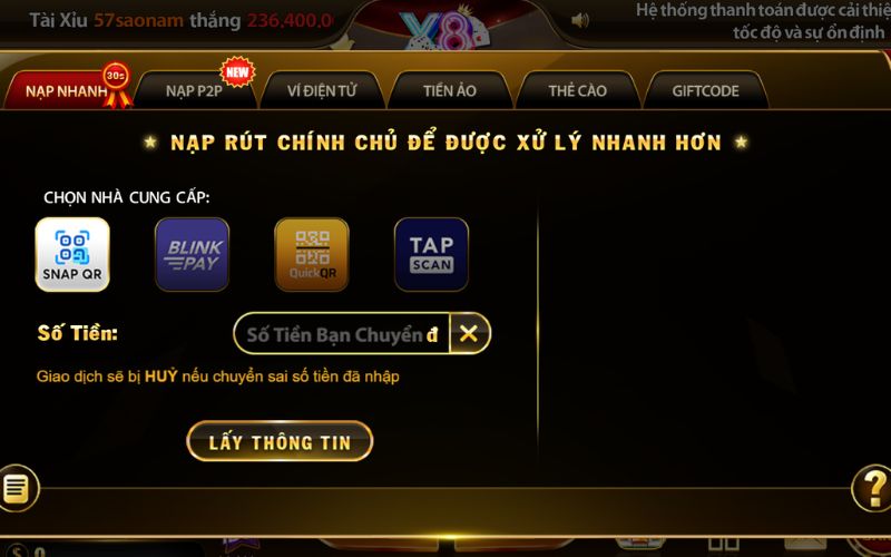hướng dẫn nạp tiền cổng game nhanh chóng